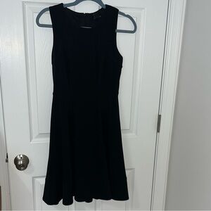 NEW White House Black Market Classic Black Mini Dress